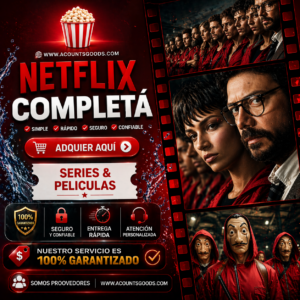 NETFLIX COMPLETA X30 DIAS