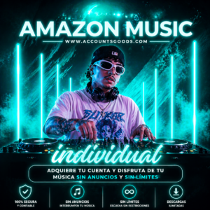 AMAZON MUSIC X90 DIAS INDIVIDUAL