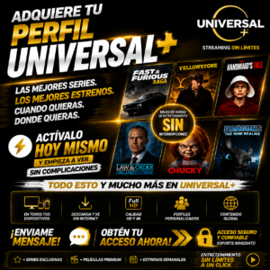 UNIVERSAL+ PERFIL X30 DIAS